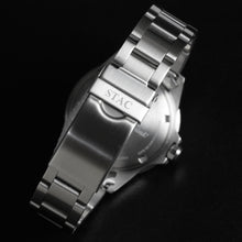 画像をギャラリービューアに読み込む, Classic Scuba 200 38mm ダイバーズウォッチ スイープセコンド ブラック