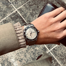 画像をギャラリービューアに読み込む, Classic Scuba 200 38mm ダイバーズウォッチ スイープセコンド アイボリー