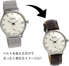 画像をギャラリービューアに読み込む, 替えベルト ベルト幅18mm イタリアンレザー クロコ型押しブラック