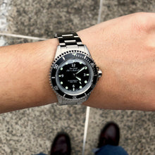 画像をギャラリービューアに読み込む, Classic Scuba 200 38mm ダイバーズウォッチ スイープセコンド ブラック