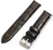 Load image into Gallery viewer, Replacement belt belt width 18mm Italian leather croco embossed brown
