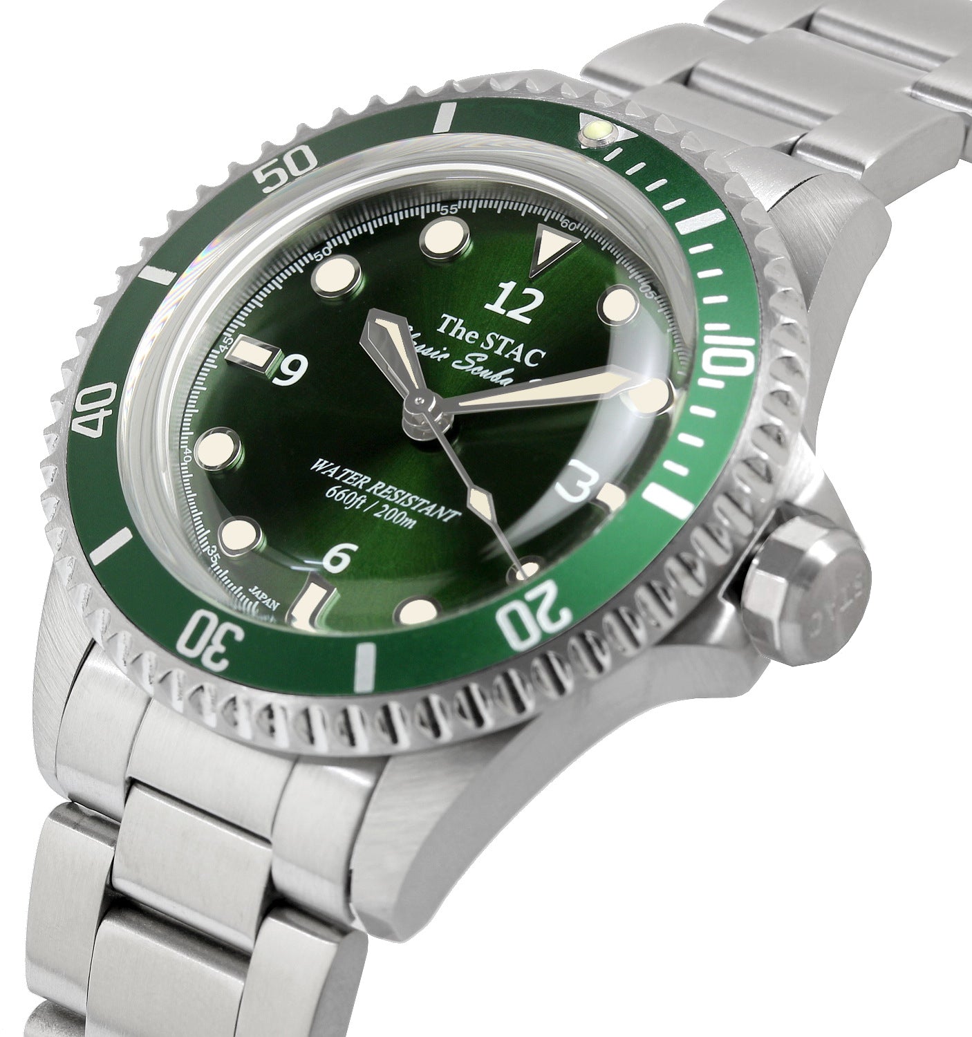 Classic Scuba 200 38mm ダイバーズウォッチ スイープセコンド